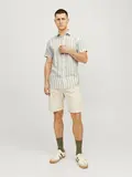 JJJOSHUA OXFORD STRIPE SHIRT SS