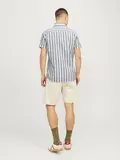 JJJOSHUA OXFORD STRIPE SHIRT SS