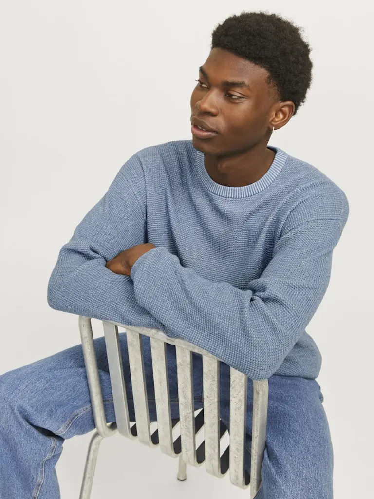 JJWALTER KNIT RELAXED CREW NECK