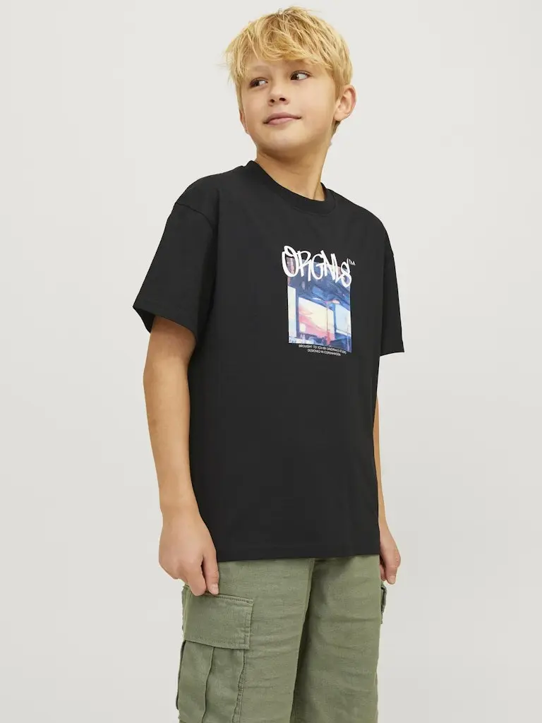 JORBUSHWICK BLUR TEE SS CREW NECK JNR