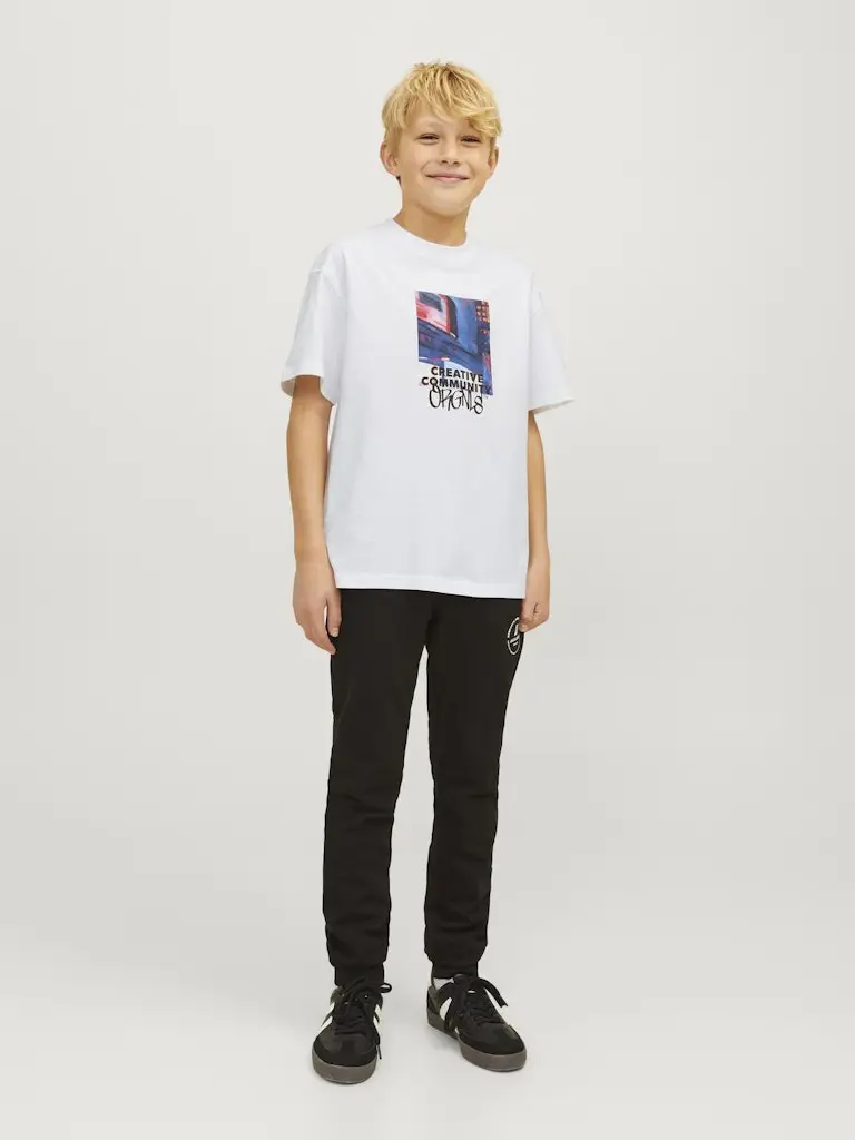 JORBUSHWICK BLUR TEE SS CREW NECK JNR