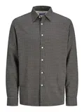 JORJOSHUA DOBBY CHECK SHIRT LS