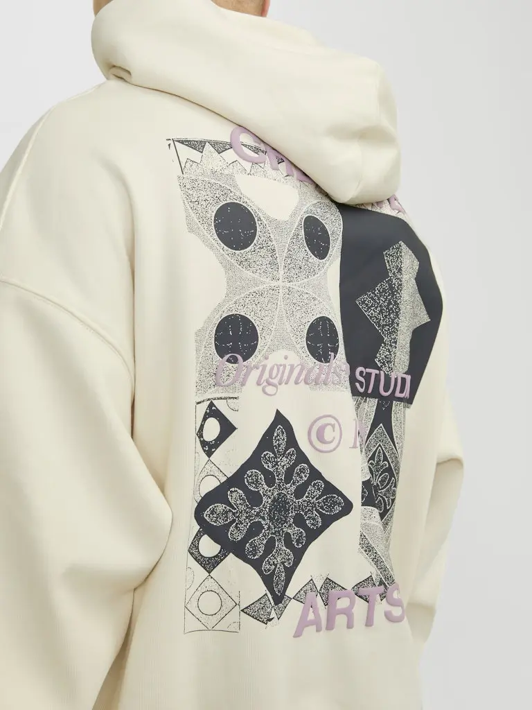 JORNOHO BACK GRAPHIC SWEAT HOOD