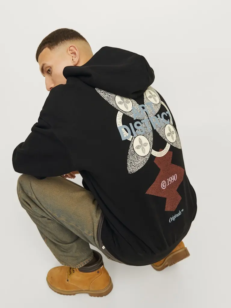 JORNOHO BACK GRAPHIC SWEAT HOOD