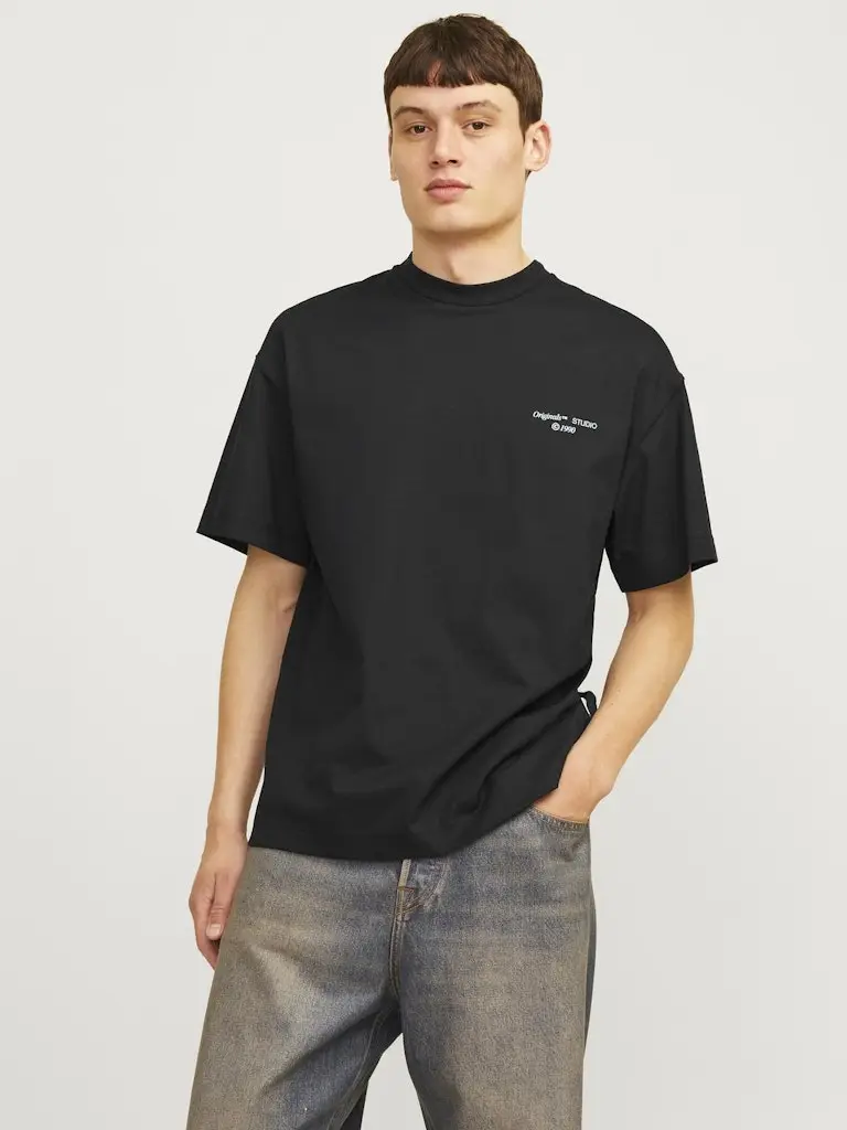 JORNOHO BACK GRAPHIC TEE SS CREW NECK LN