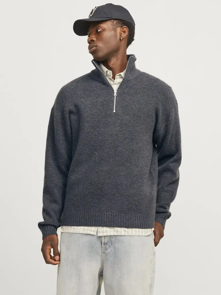 JOROLLIE KNIT HALF ZIP SN