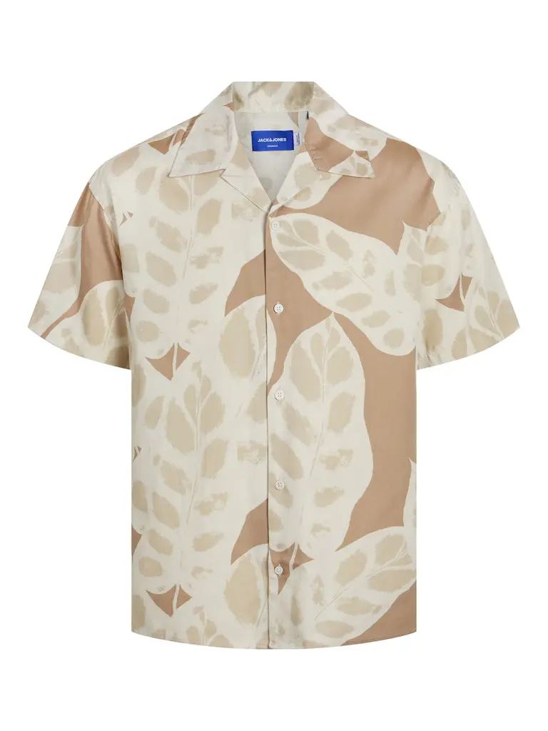 JORSEQUOIA TENCEL AOP RESORT SHIRT SS