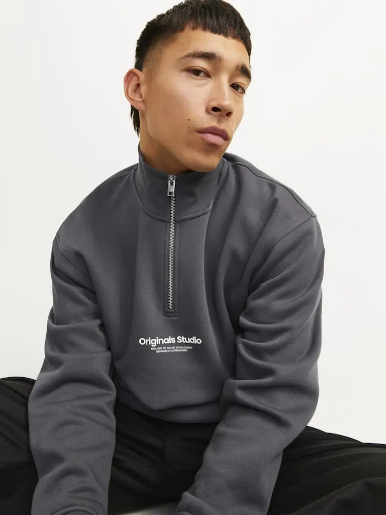 JORVESTERBRO SWEAT QUARTER ZIP HN NOOS