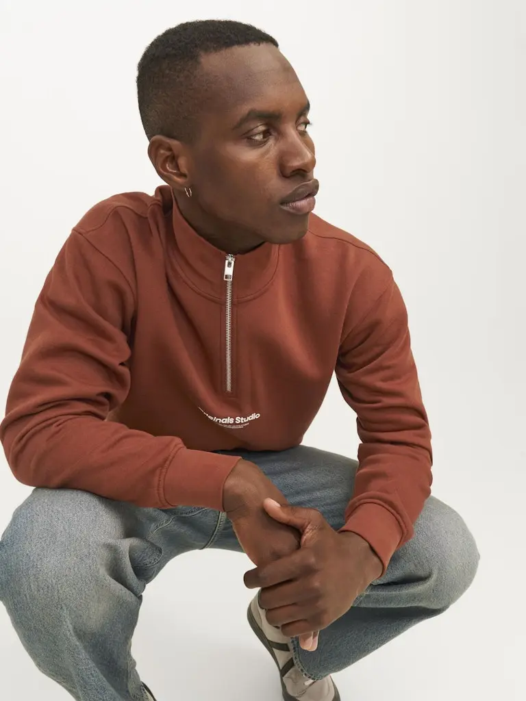 JORVESTERBRO SWEAT QUARTER ZIP HN NOOS