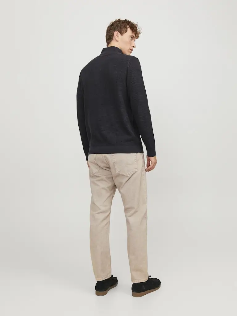 JPRBLAARTHUR KNIT HALF ZIP CH