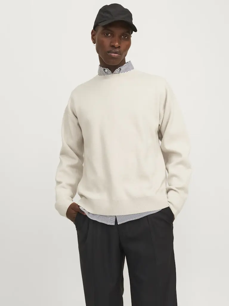 JPRBLABRADFORT KNIT CREW NECK