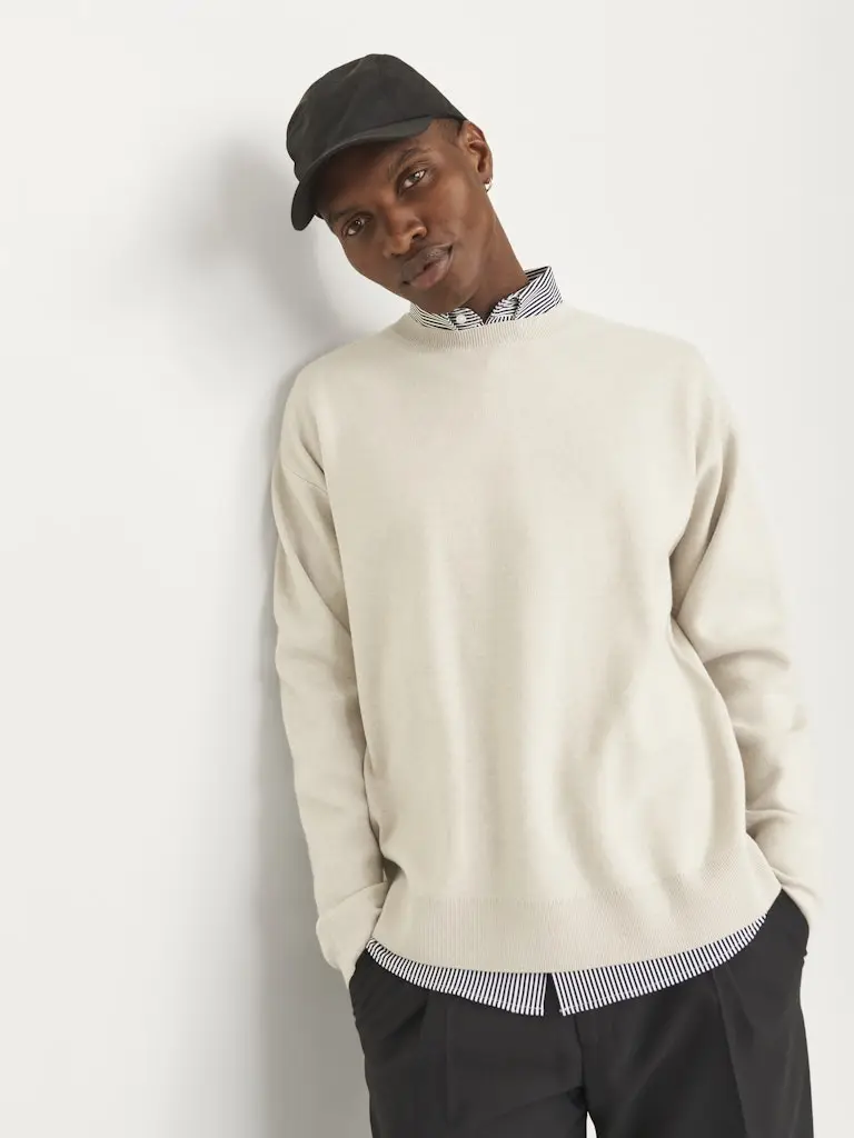 JPRBLABRADFORT KNIT CREW NECK