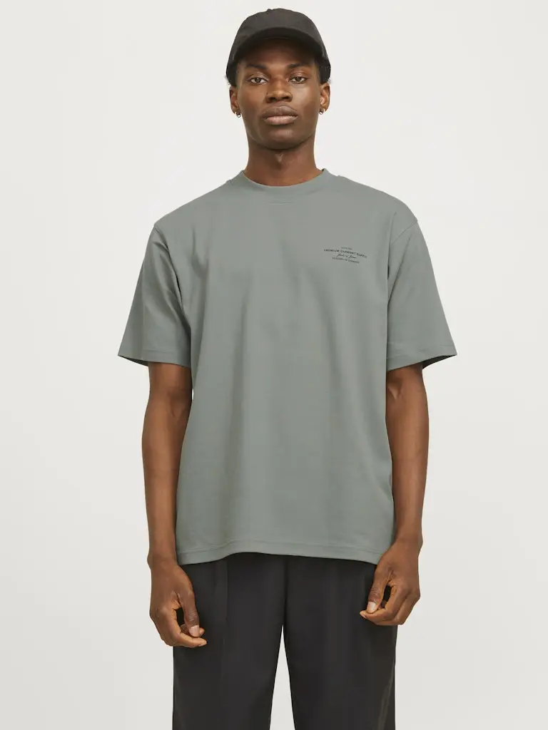 JPRBLACHAD BRANDING SS CREW NECK TEE SN