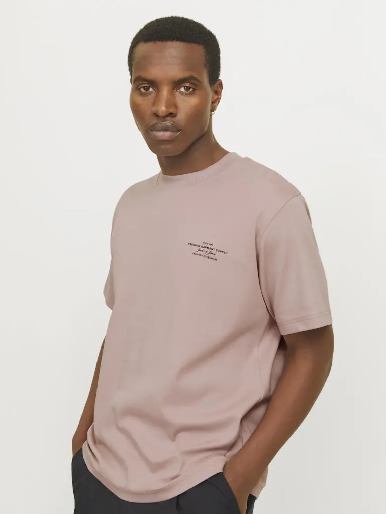 JPRBLACHAD BRANDING SS CREW NECK TEE SN