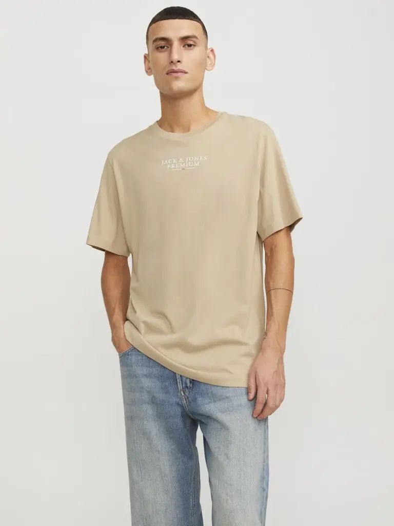 JPRBLUARCHIE SS TEE CREW NECK NOOS