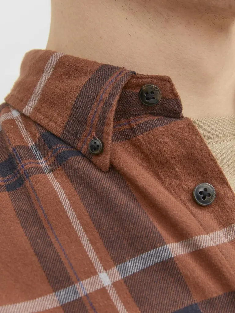 JPRBLUBROOK CHECK TWILL SHIRT L/S