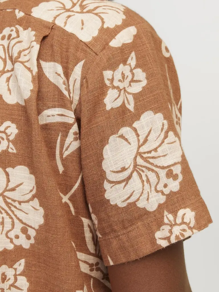 JPRBLUFLORES PRINT SHIRT S/S LN