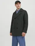 JPRBLUKANE HERRINGBONE WOOL PEACOAT