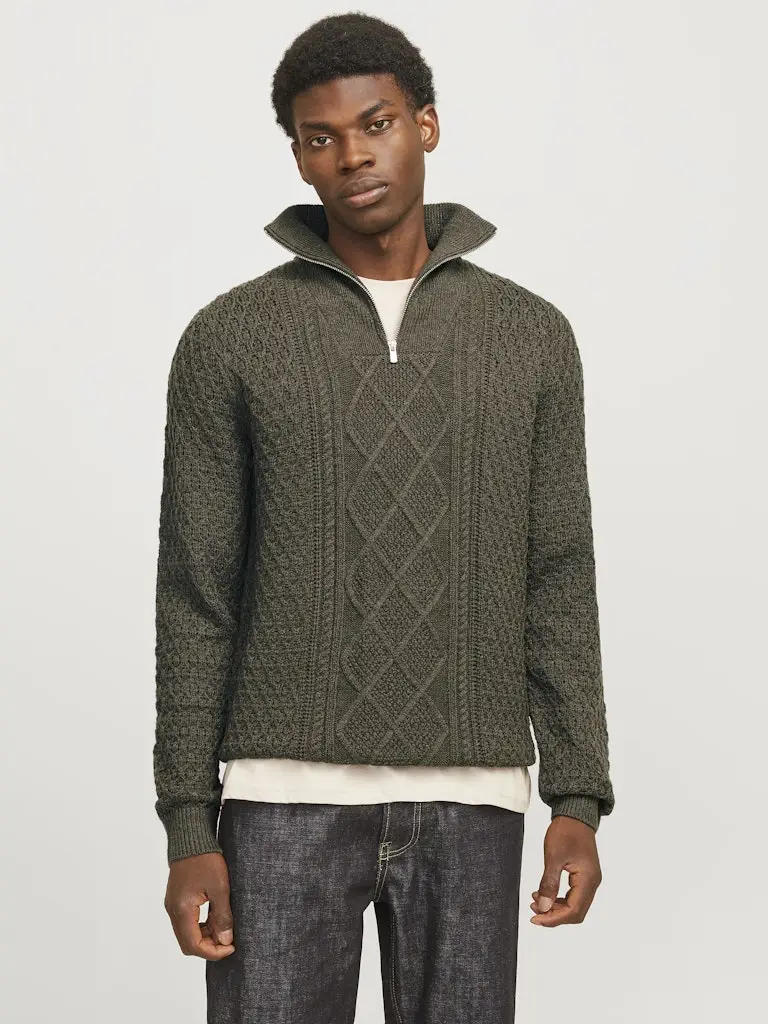 JPRBLUNORTH KNIT HIGH NECK SN