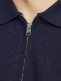 JPRCCJOHNNY HALF ZIP SS POLO SN