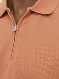 JPRCCJOHNNY HALF ZIP SS POLO SN