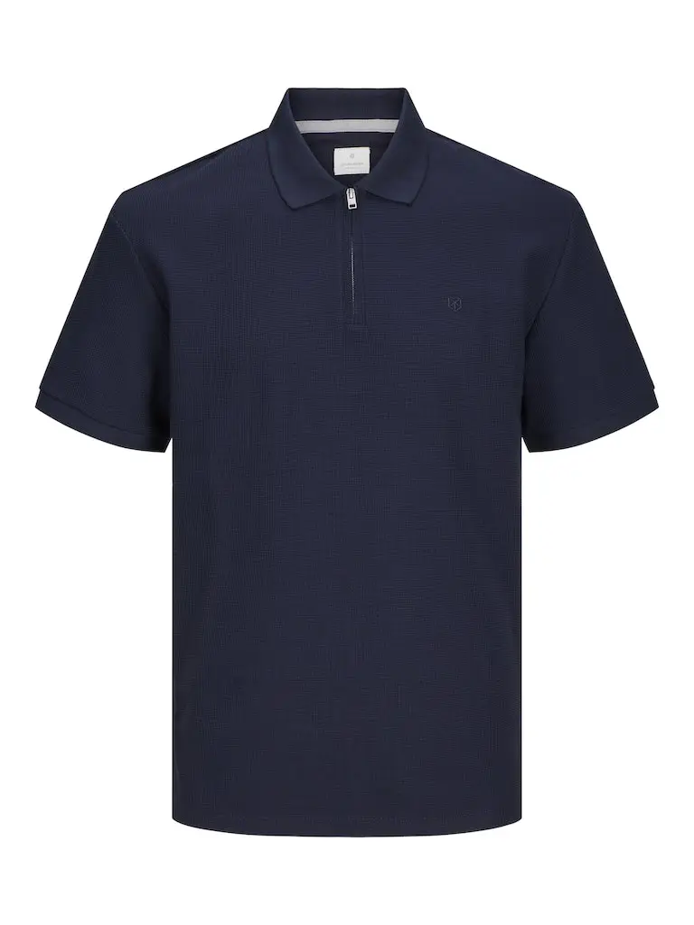 JPRCCJOHNNY HALF ZIP SS POLO SN