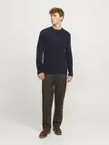 JPRCCLAMBSWOOL KNIT CREW NECK LN