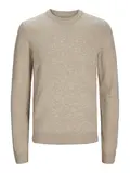 JPRCCLAMBSWOOL KNIT CREW NECK LN