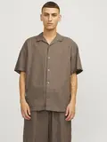 JPRCCLAWRENCE LINEN RESORT SHIRT S/S LN