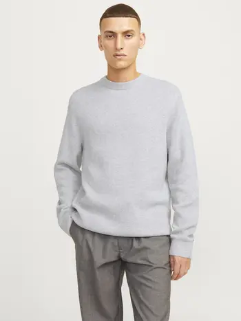 JPRCCMILANO STITCH KNIT CREW NECK SN