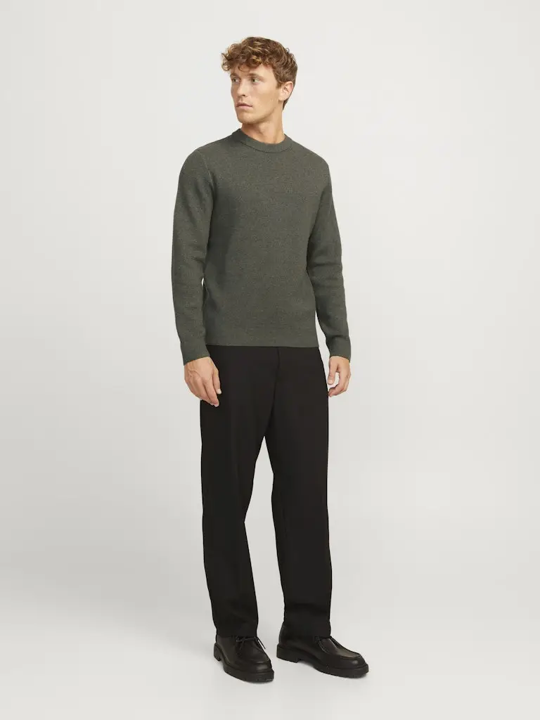 JPRCCMILANO STITCH KNIT CREW NECK SN