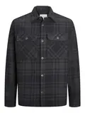 JPRRAYMOND MELANGE CHECK LS OVERSHIRT SN