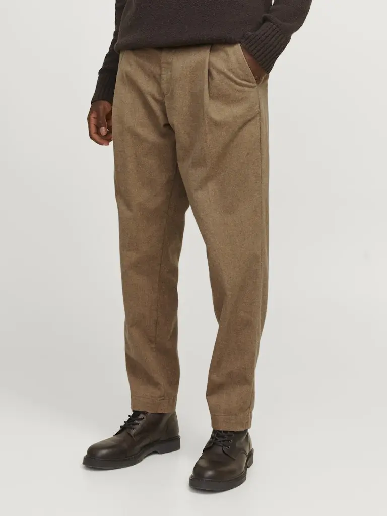 JPSTBILL JJTAPERED PLEAT WINTER CHINO BF