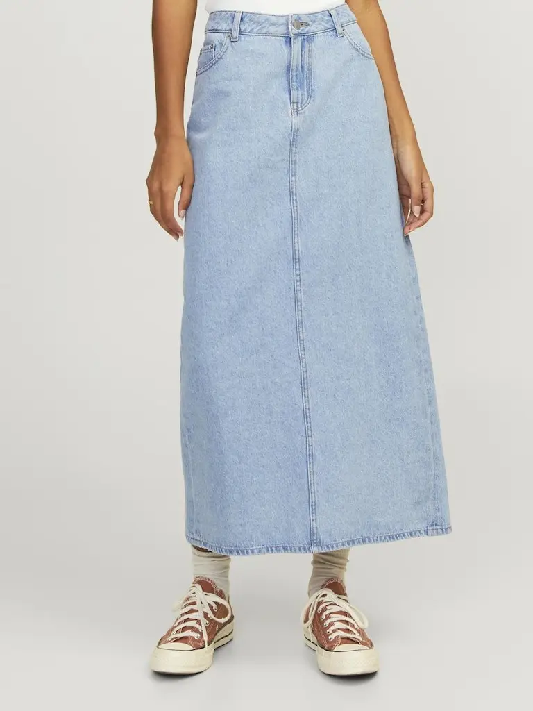 JXAURA LONG MW DENIM SKIRT DNM