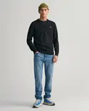 Klassischer V-Neck Pullover aus Baumwolle