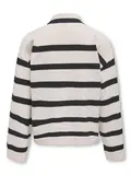 KOGAMA LS STRIPE LOOSE HIGHNECK KNT