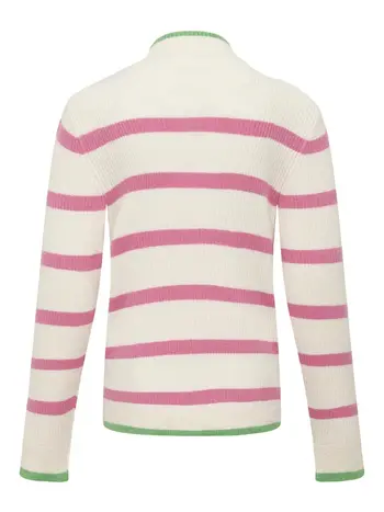 KOGIBI LS STRIPE HIGHNECK CP KNT