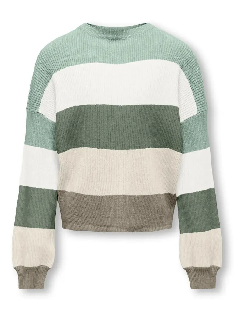 KOGSANDY L/S STRIPE PULLOVER KNT NOOS