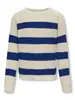 KOGSIF LS STRIPED PULLOVER KNT