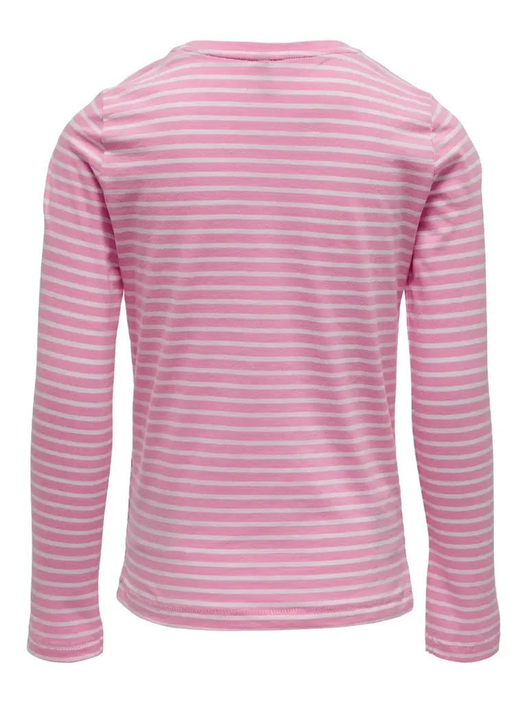 KOGWEEKDAY REG L/S STRIPE TOP BOX JRS