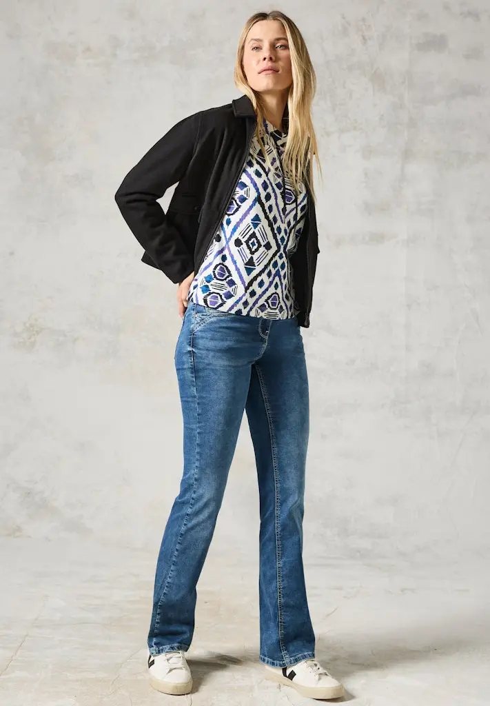 Langarmshirt mit Print