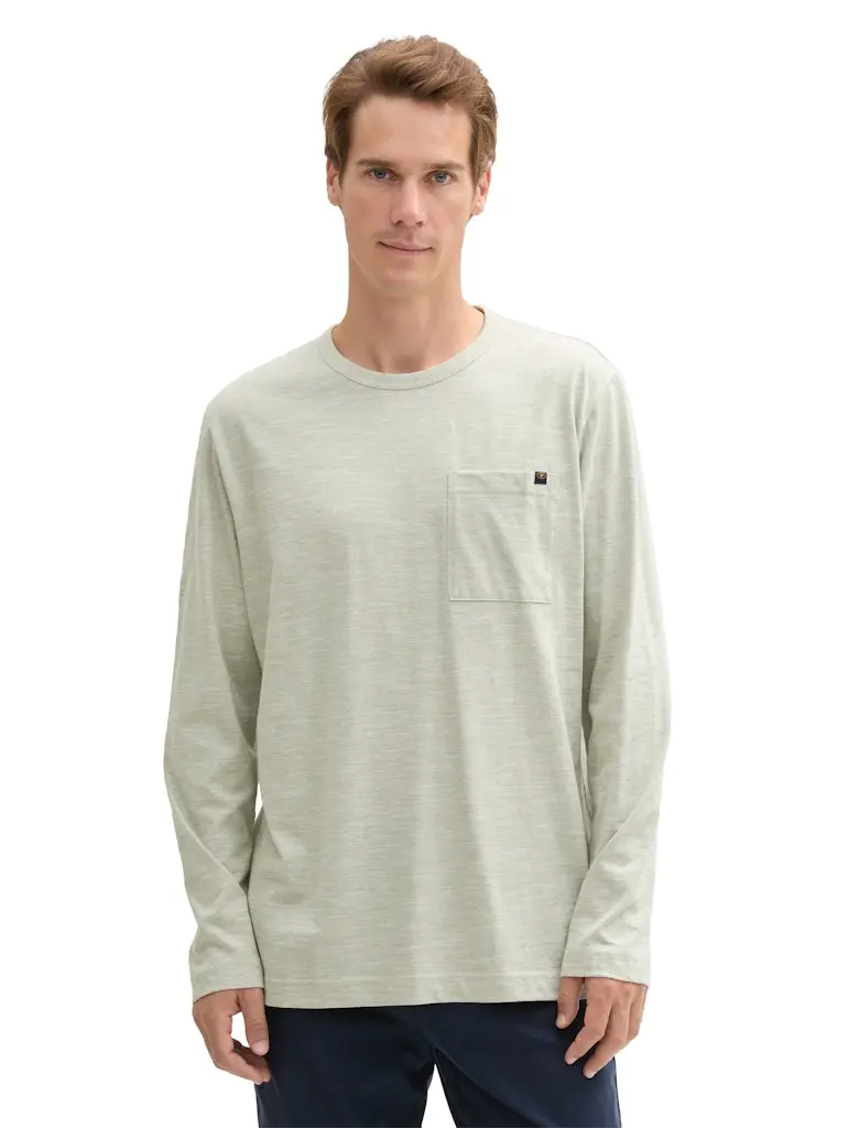 Longsleeve mit Brusttasche