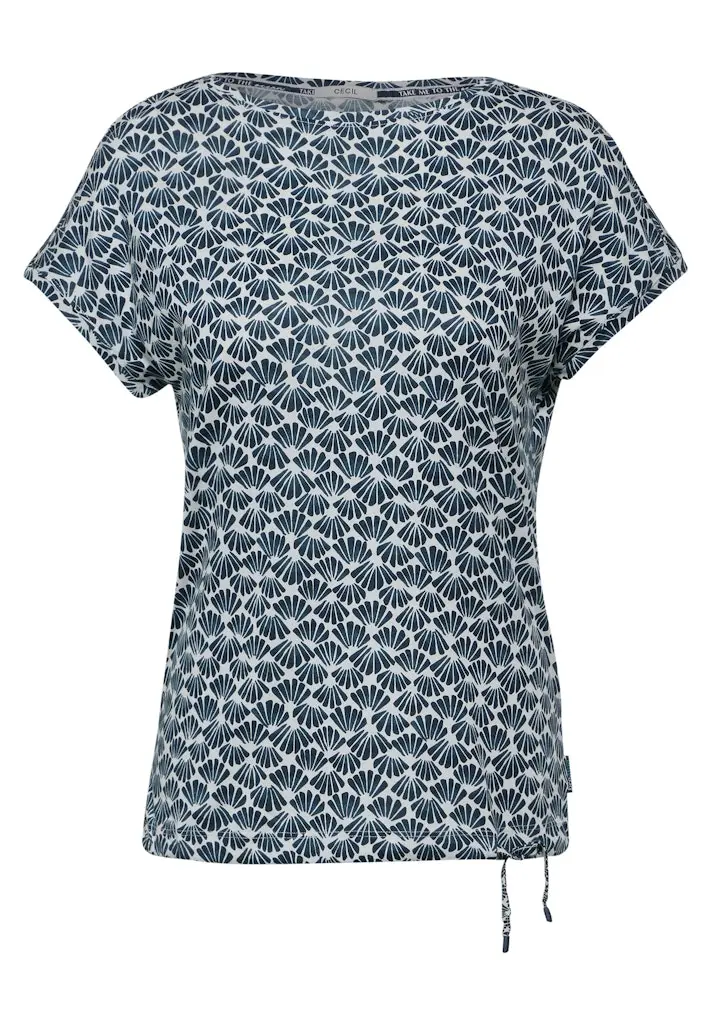 Luftiges T-Shirt mit Print