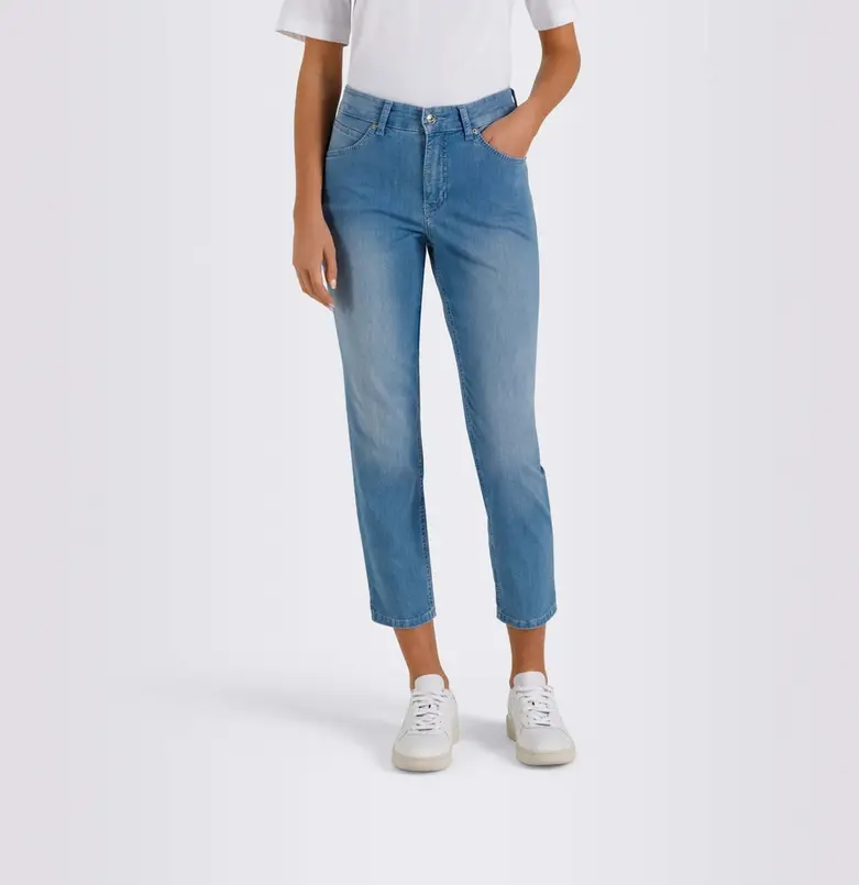 MAC JEANS - MELANIE 7/8, Light Weight Denim