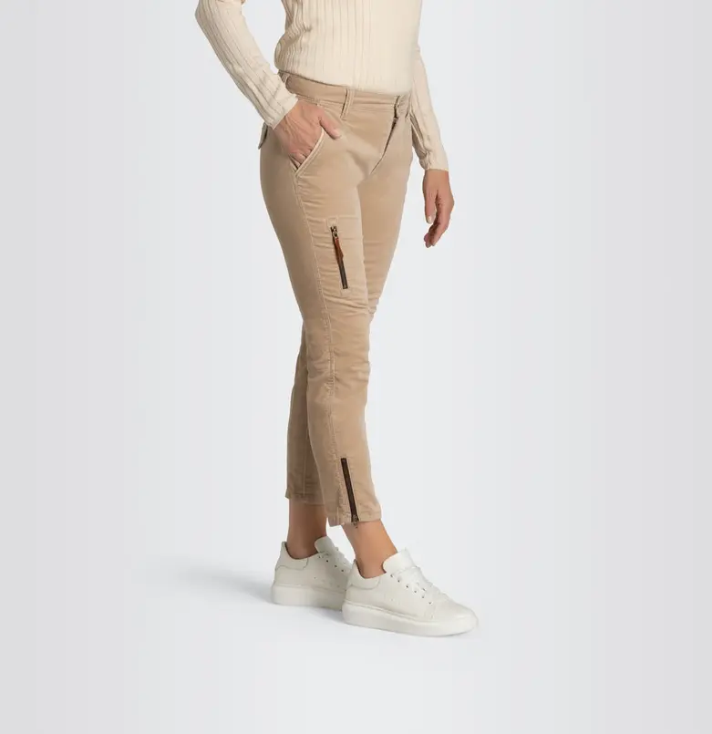 MAC JEANS - RICH cargo velvet, Dream velvet