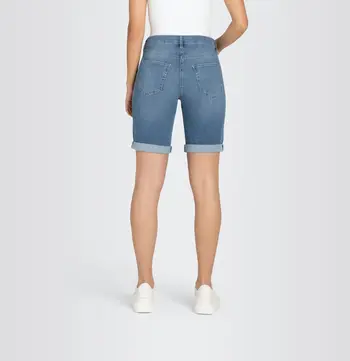 MAC JEANS - SHORTY summer clean, Soft light denim