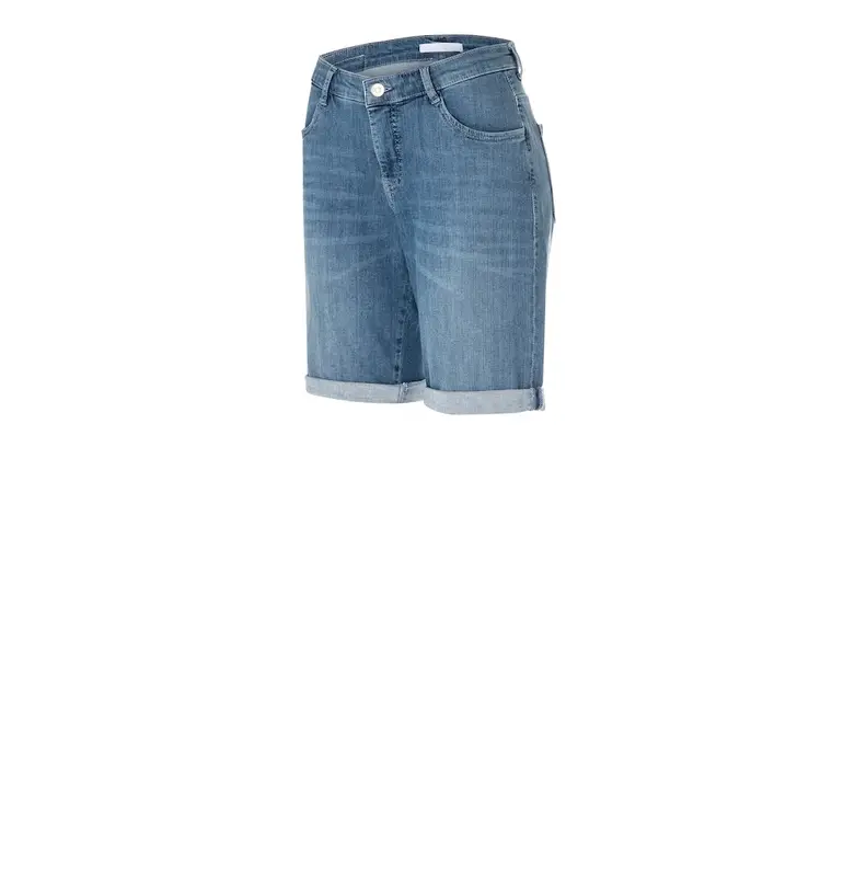 MAC JEANS - SHORTY summer clean, Soft light denim