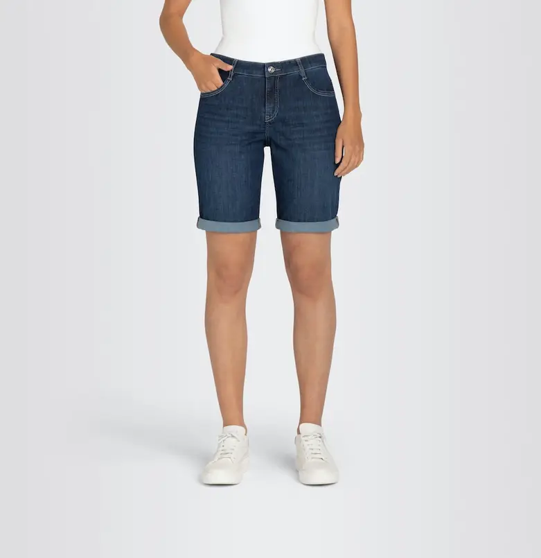 MAC JEANS - SHORTY summer clean, Soft light denim