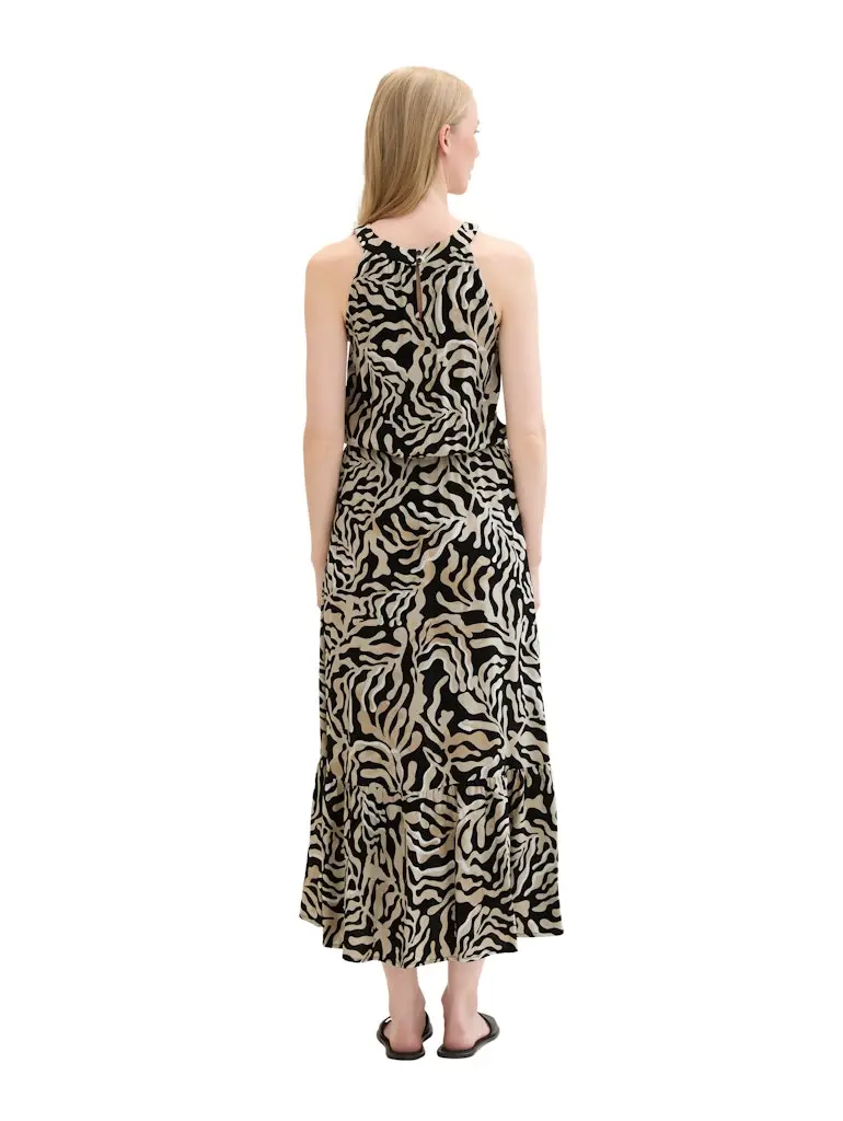 Maxikleid mit Allover-Print