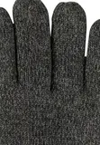 Melierte Strickhandschuhe mit warmen Futter